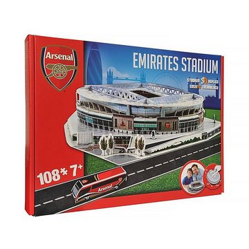 Close Up Spiel, Nanostad Emirates Stadium 3D Puzzle FC Arsenal