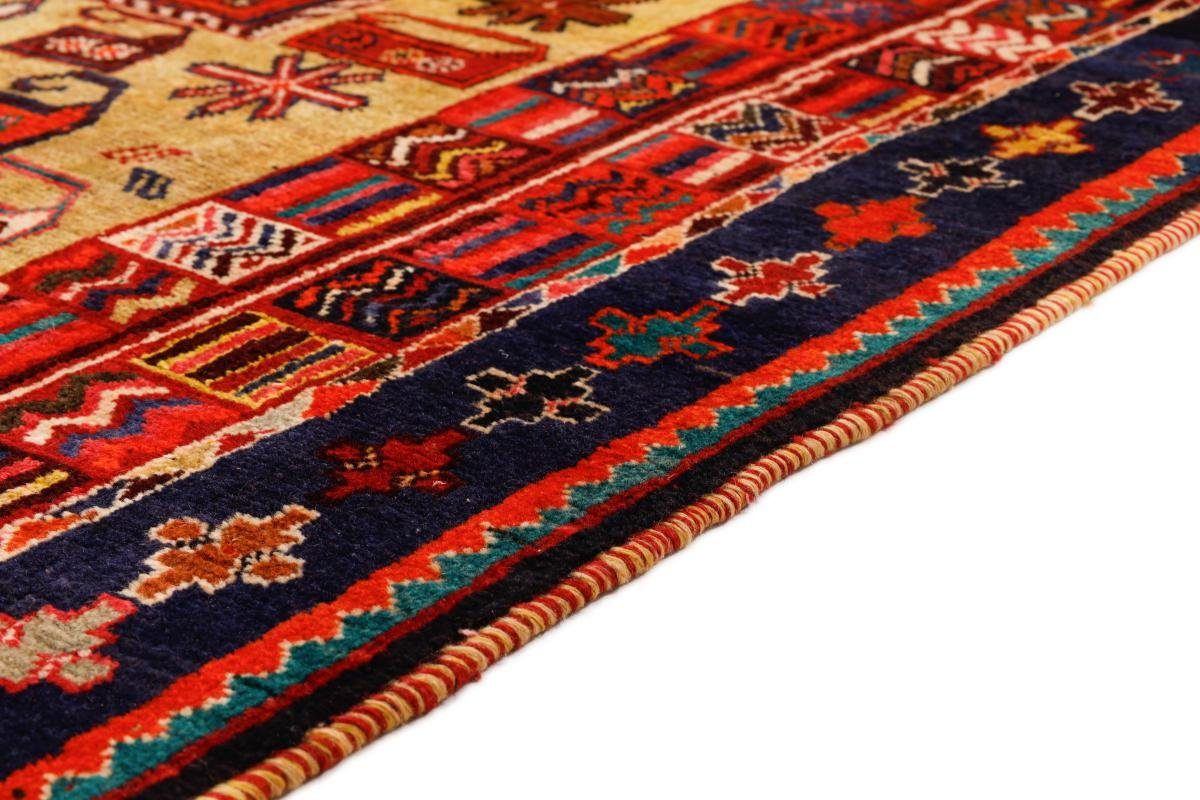 Orientteppich, rechteckig, Perser Handgeknüpfter Nain Gabbeh 125x195 18 Trading, Höhe: Moderner Orientteppich mm