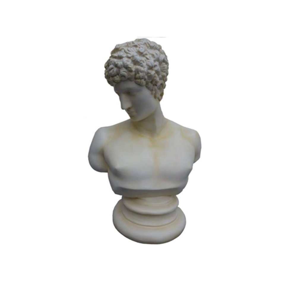 JVmoebel Dekofigur Alexander Büste Antik Stil Deko Figur Statue Skulptur 68 cm Figuren