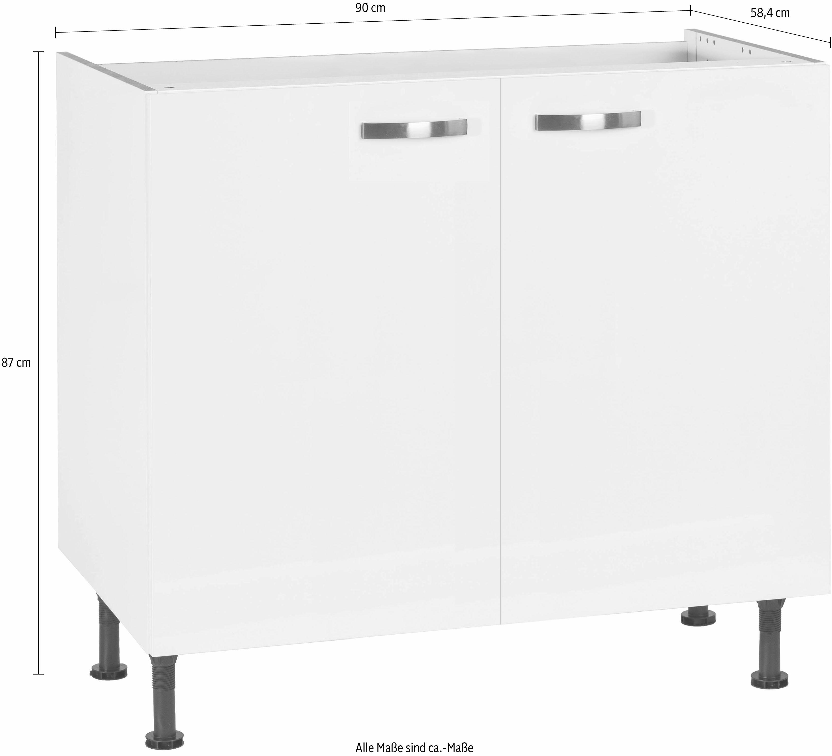 KOCHSTATION Spülenschrank KS-Cara Breite 90 cm – Bild 5 von 5