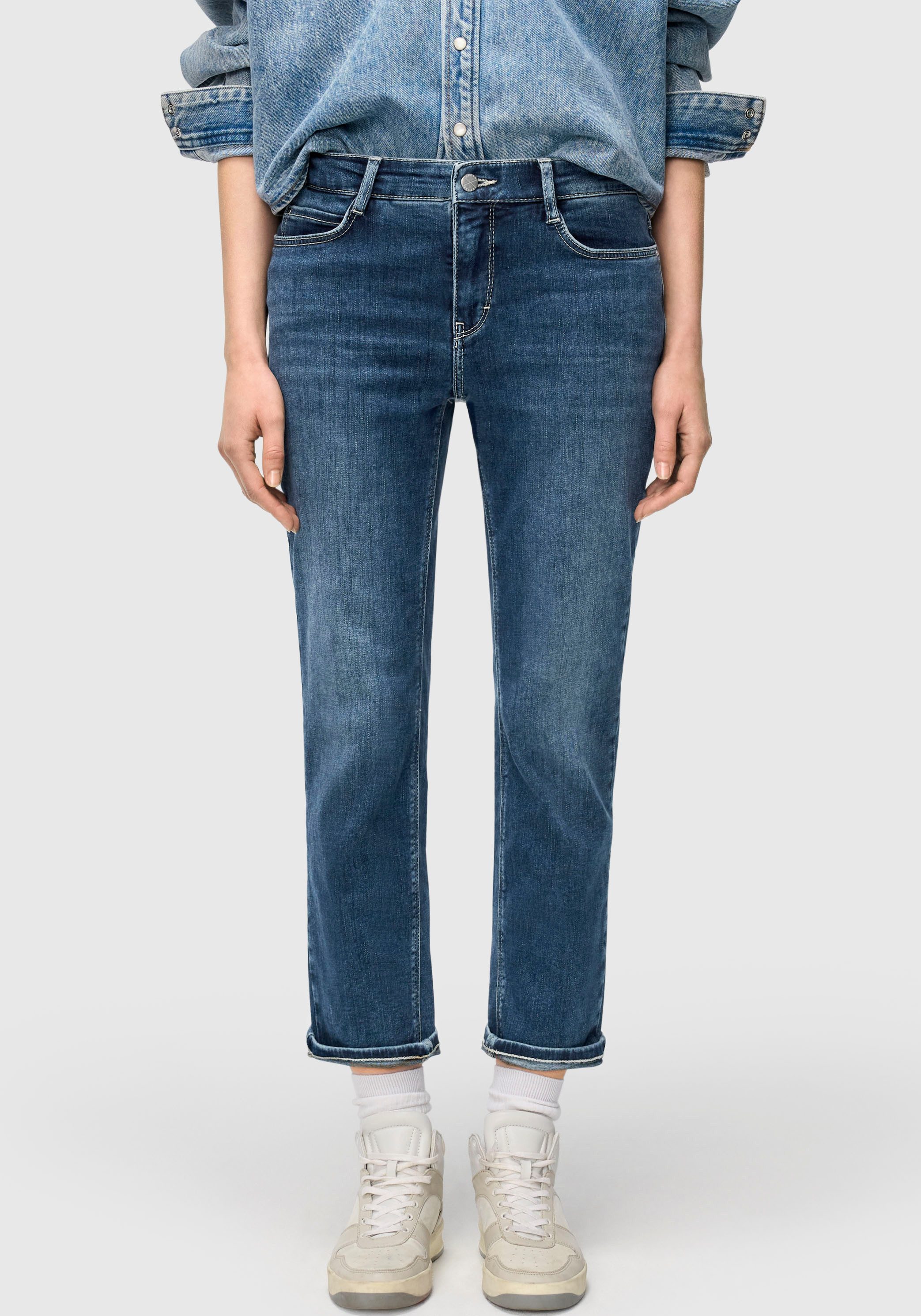 MAC 7/8-Jeans DREAM cropped auth. Innovativer Hyperstretch Denim mit figurf günstig online kaufen