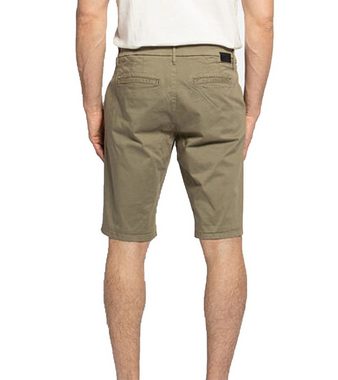 St. Moors Shorts St. Moors Herren Bermuda Freizeit-Shorts Wander-Hose Oliv Grün