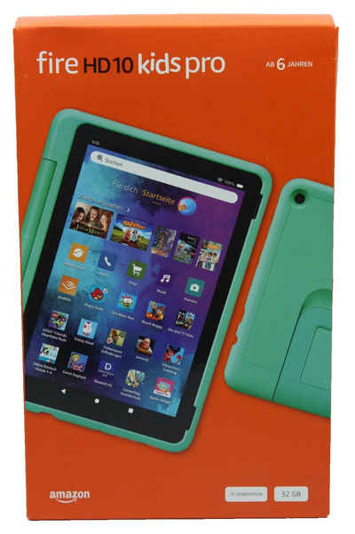 Amazon Fire HD 10 Kids Pro Version 2023 lange Akkulaufzeit Tablet (10", 32 GB, Kindergerecht)
