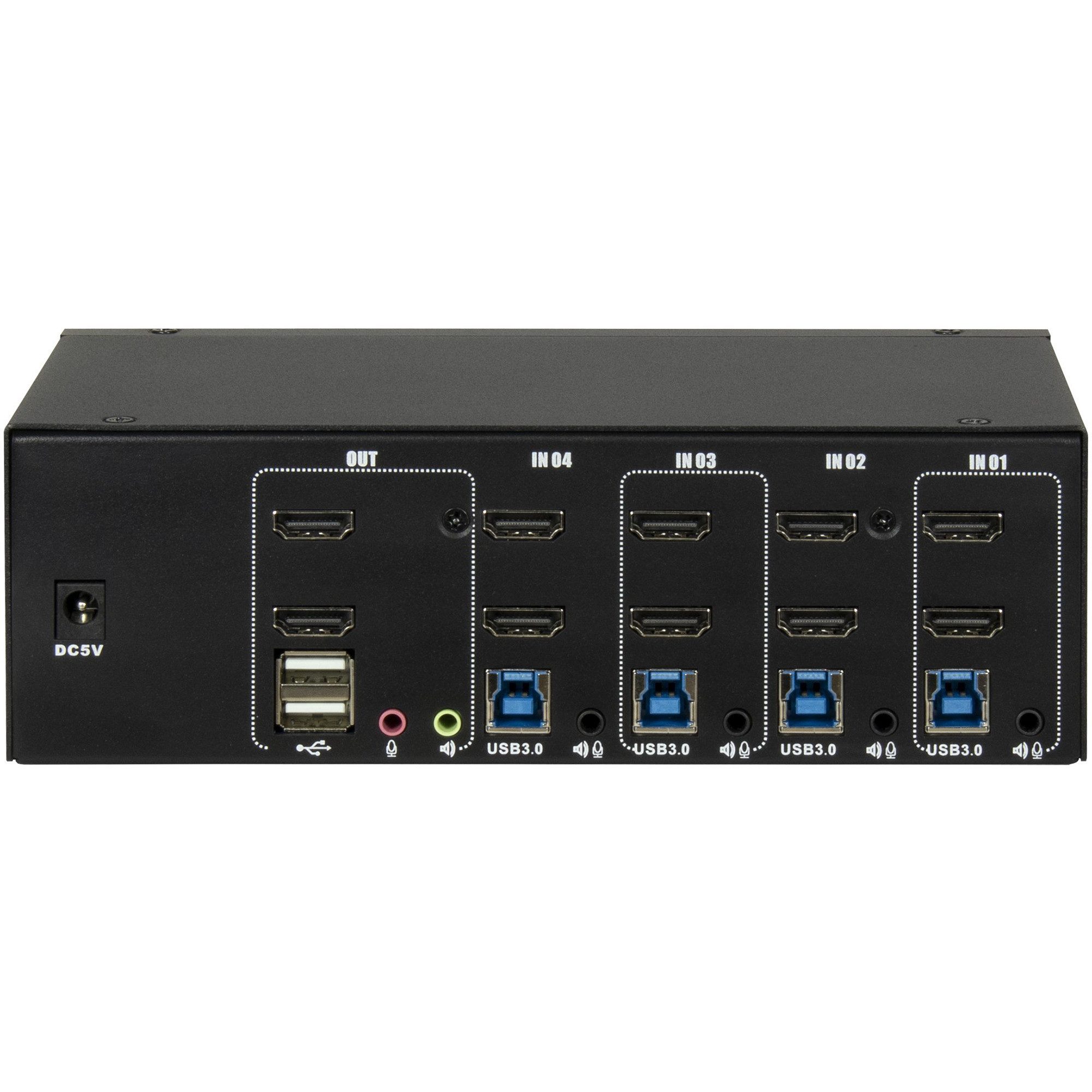 Inter-Tech VGA-Switch Inter-Tech IPC KVM Switch AS-42HUS, KVM-Switch