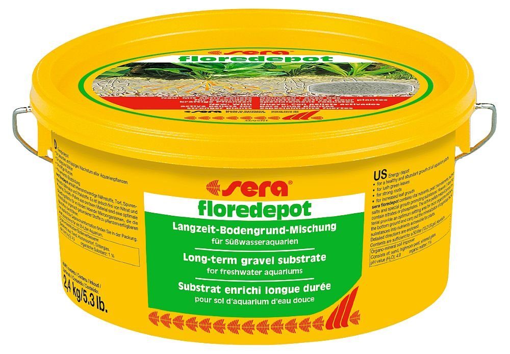 Aquariendeko sera floredepot Langzeit-Bodengrund