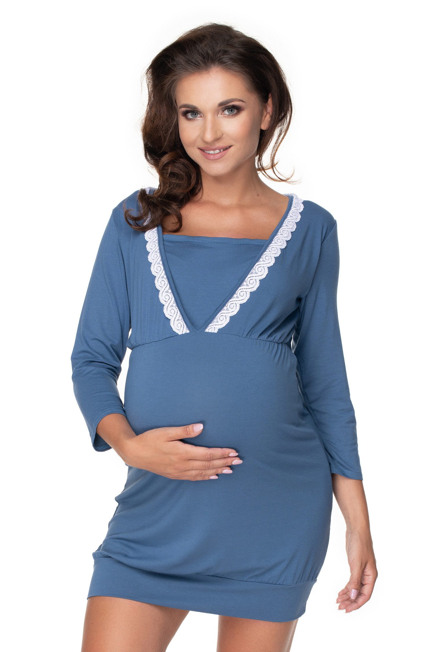 PeeKaBoo Umstandsnachthemd Stillnachthemd Nachthemd Schwangerschaft Stillen günstig online kaufen