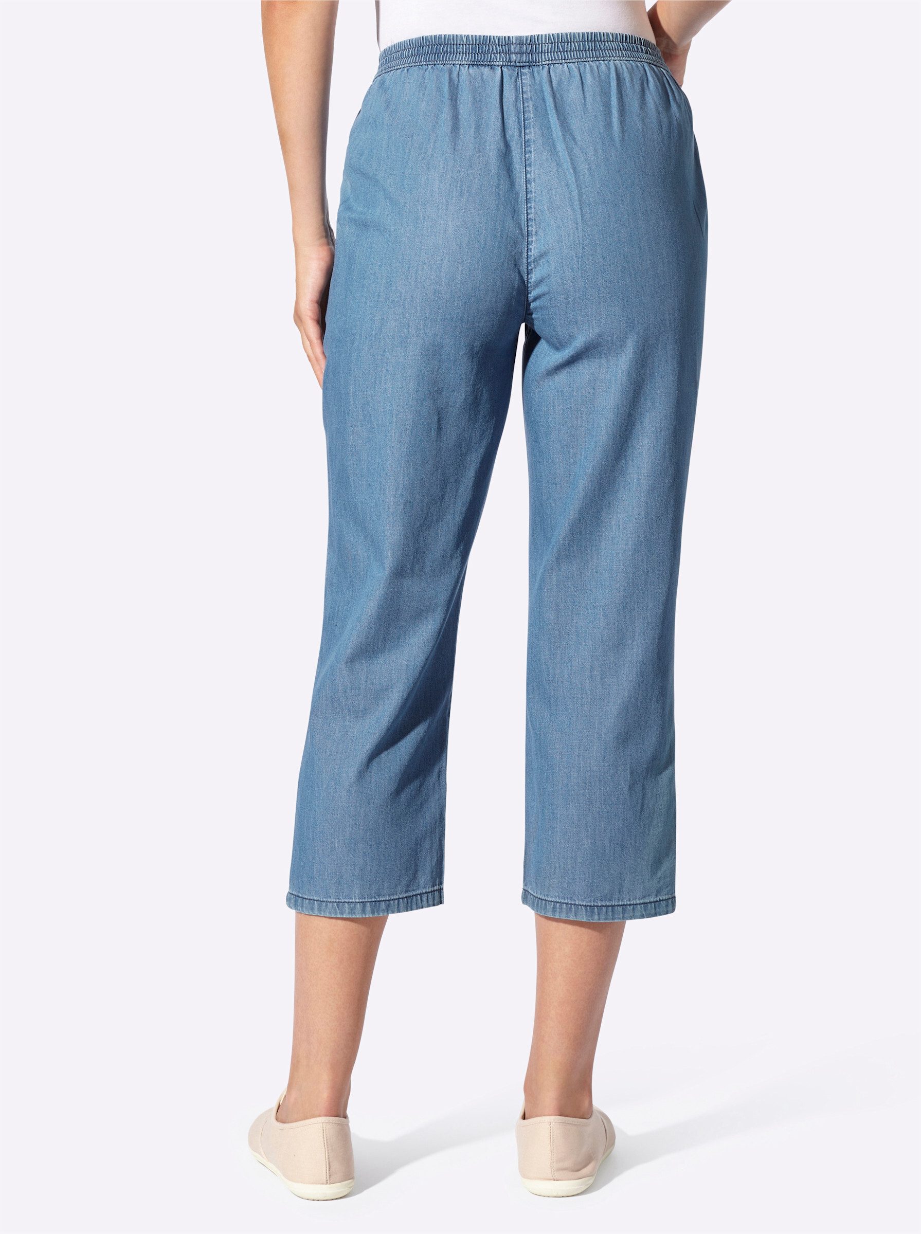 Witt Jeansshorts Capri-Jeans normal