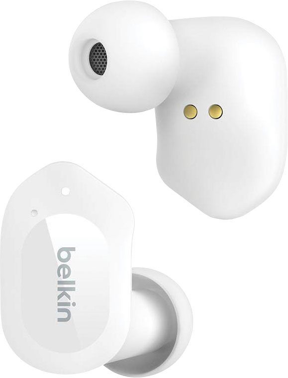 Belkin SOUNDFORM Play - True Wireless In-Ear Kopfhörer wireless Kopfhörer (Maximaler Schalldruckpegel: 98 dB) weiß