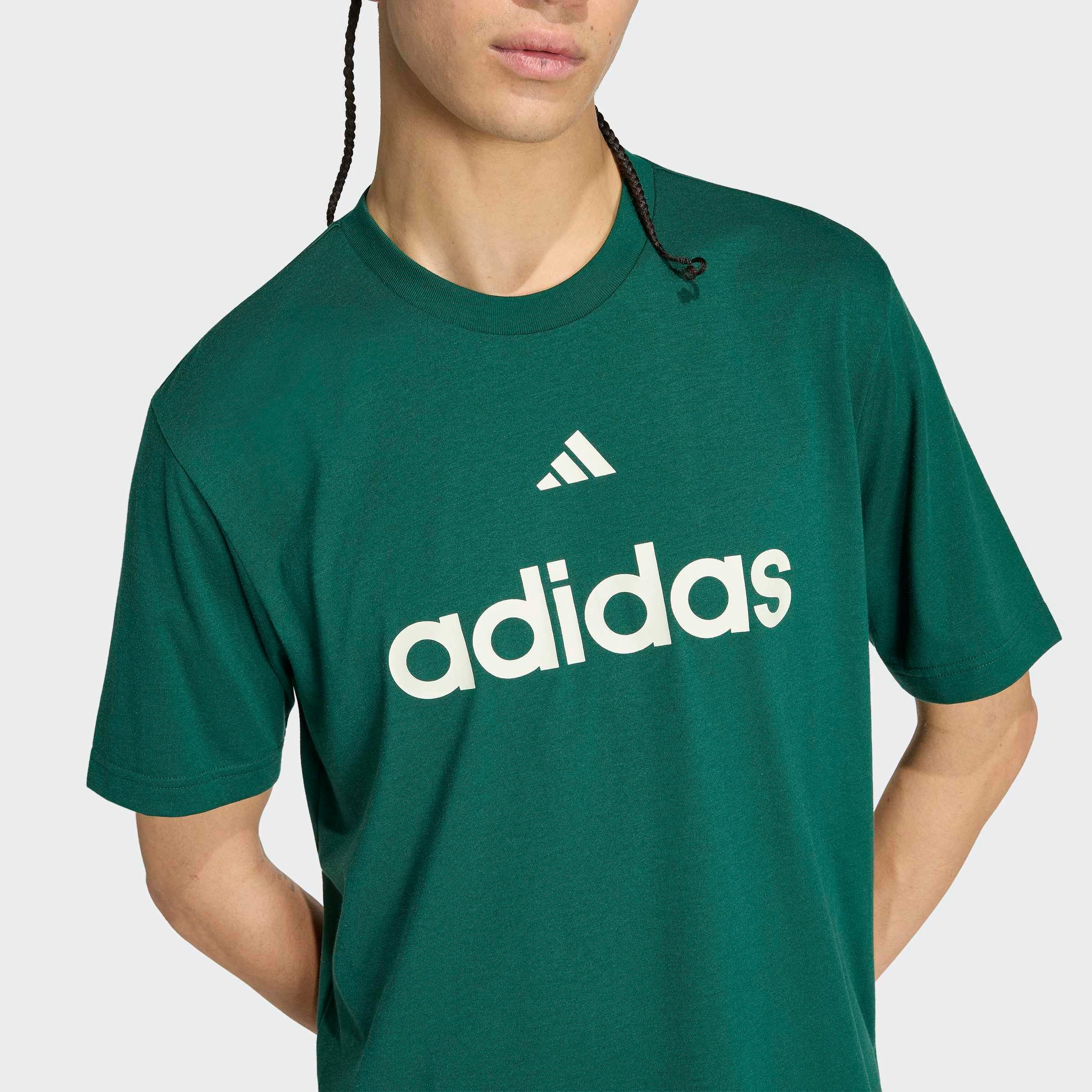 adidas Sportswear T-Shirt M HOT AO T mit Rundhalsausschnitt, ohne Verschluss, normale Länge
