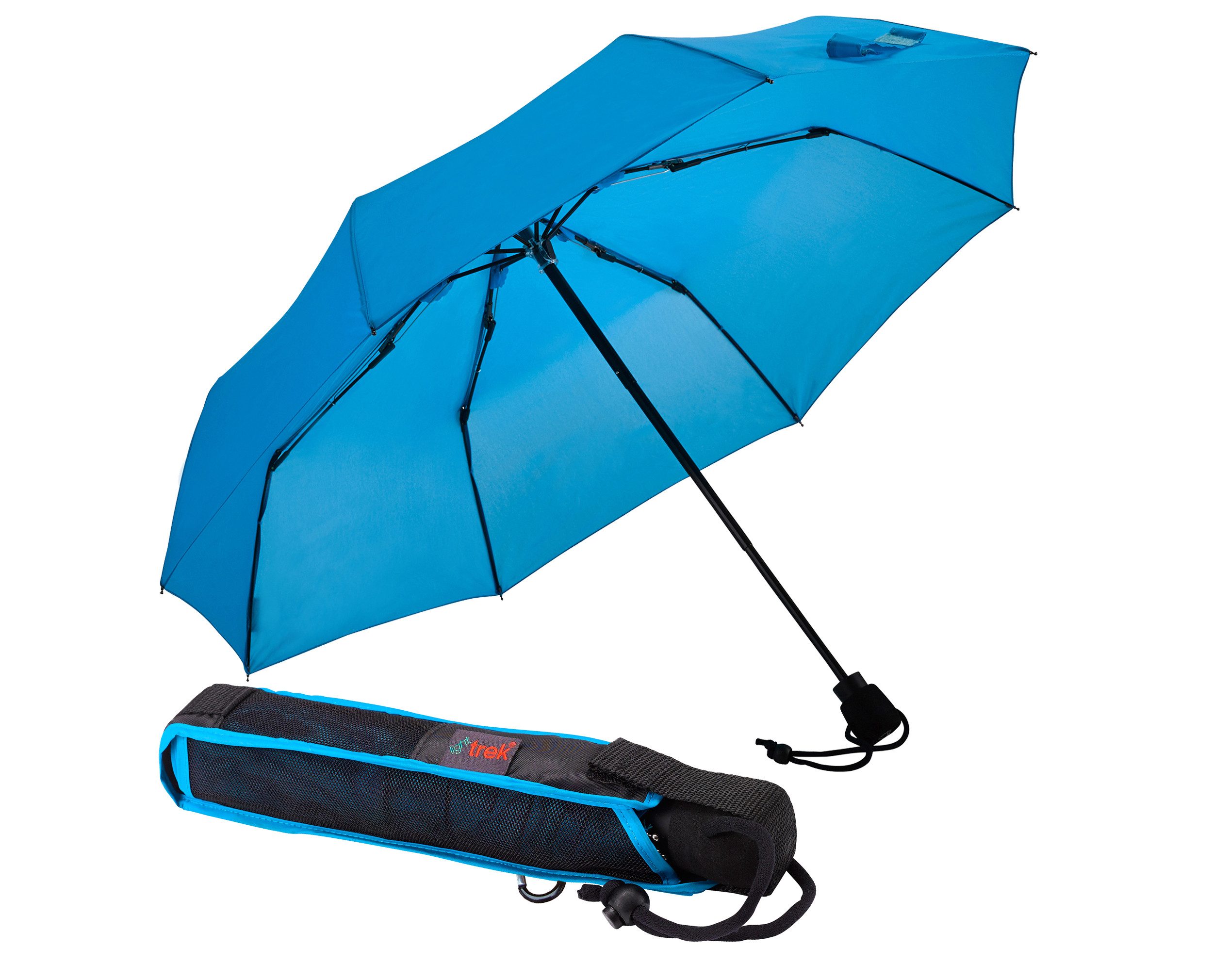 EuroSCHIRM® Taschenregenschirm light trek, kompakte Größe, mit integriertem günstig online kaufen