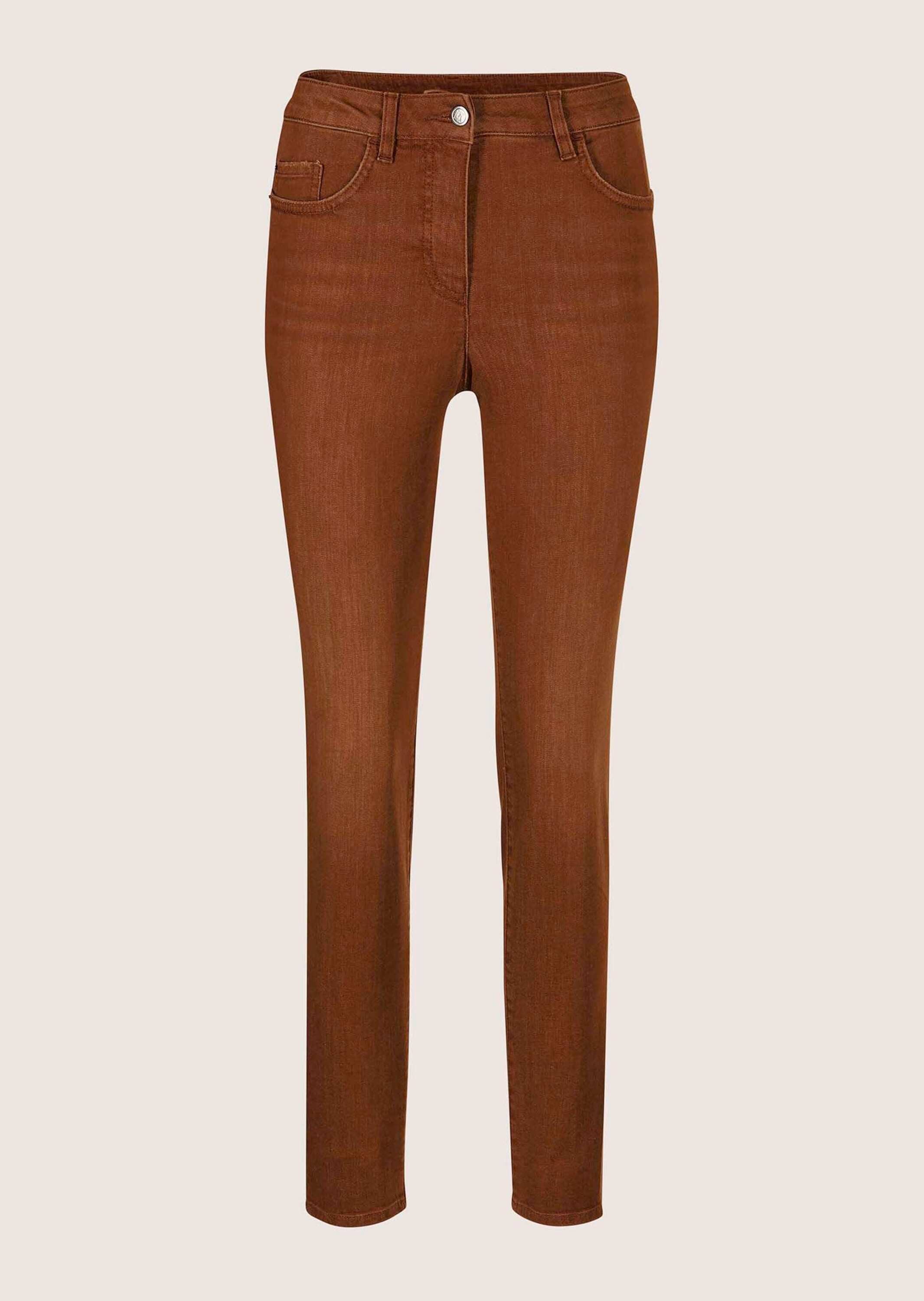 Gerade Jeans Kurzgröße: Slim Fit Five-Pocket-Jeans