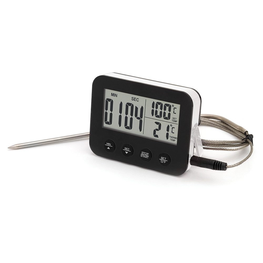 Bengt Ek Design Bratenthermometer digitales Fleischthermometer mit Timer, 1-tlg.