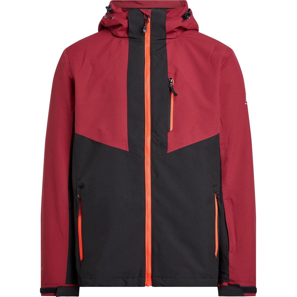 McKINLEY Skijacke He.-Jacke Gian ux RED DARK/BLACK NIGHT