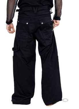 Poizen Industries Stoffhose Marcelo Industrial Cyber Goth Baggy Pants