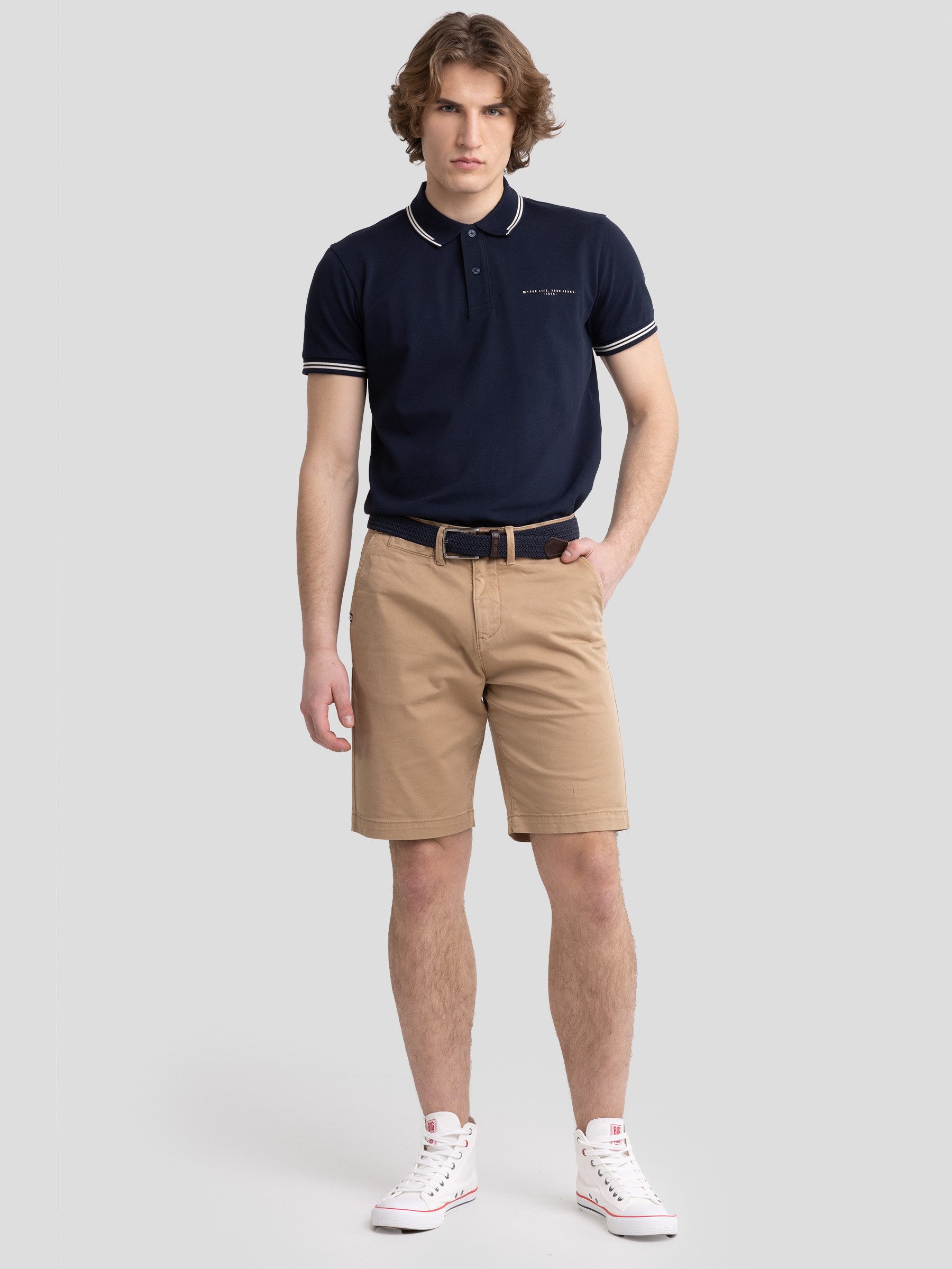 BIG STAR Poloshirt WLADYM marine