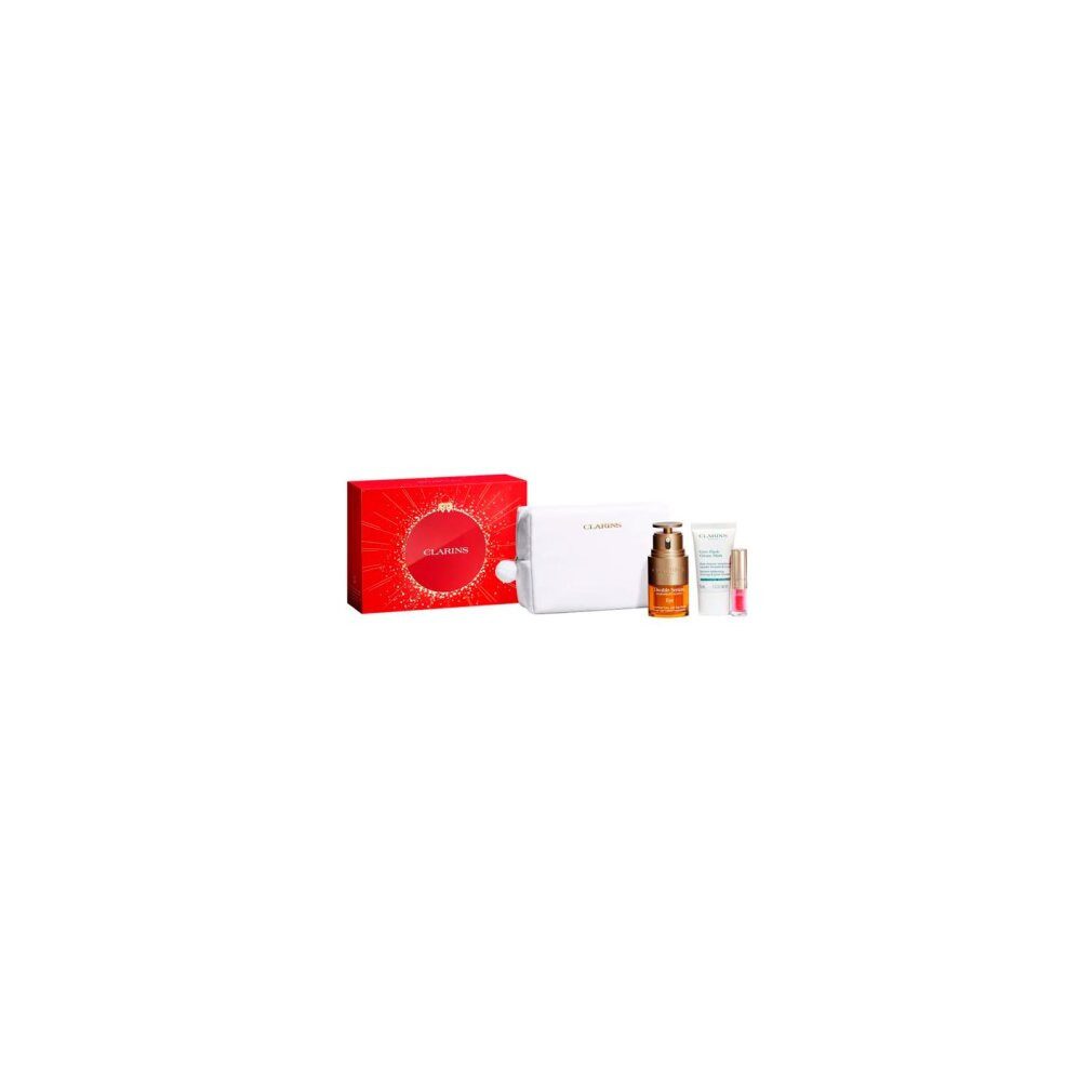 Clarins Körperpflegemittel Clarins Double Serum Eye Set 4 Artikel