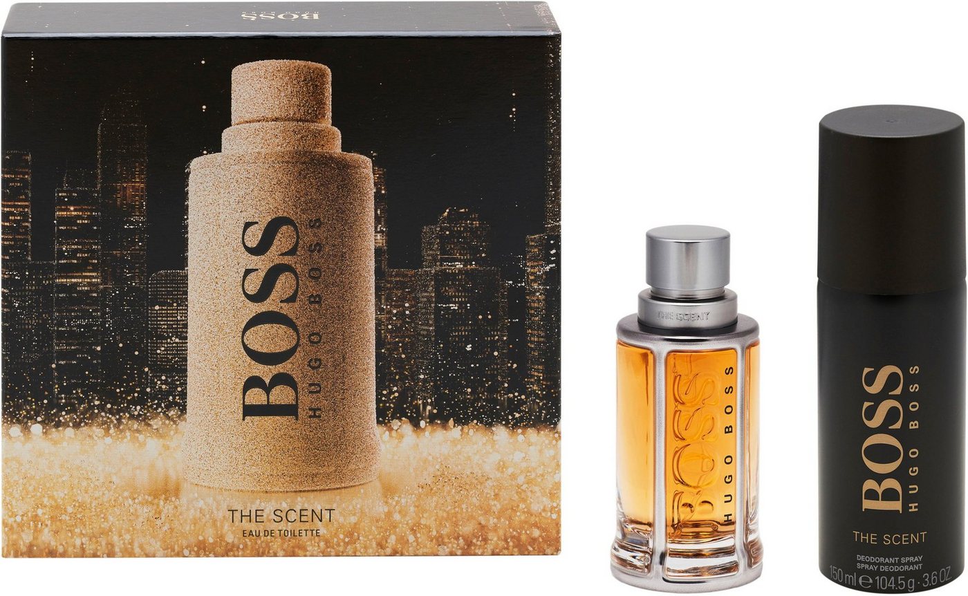 BOSS Duft-Set Boss The Scent, 2-tlg., mit einem Hauch von Leder