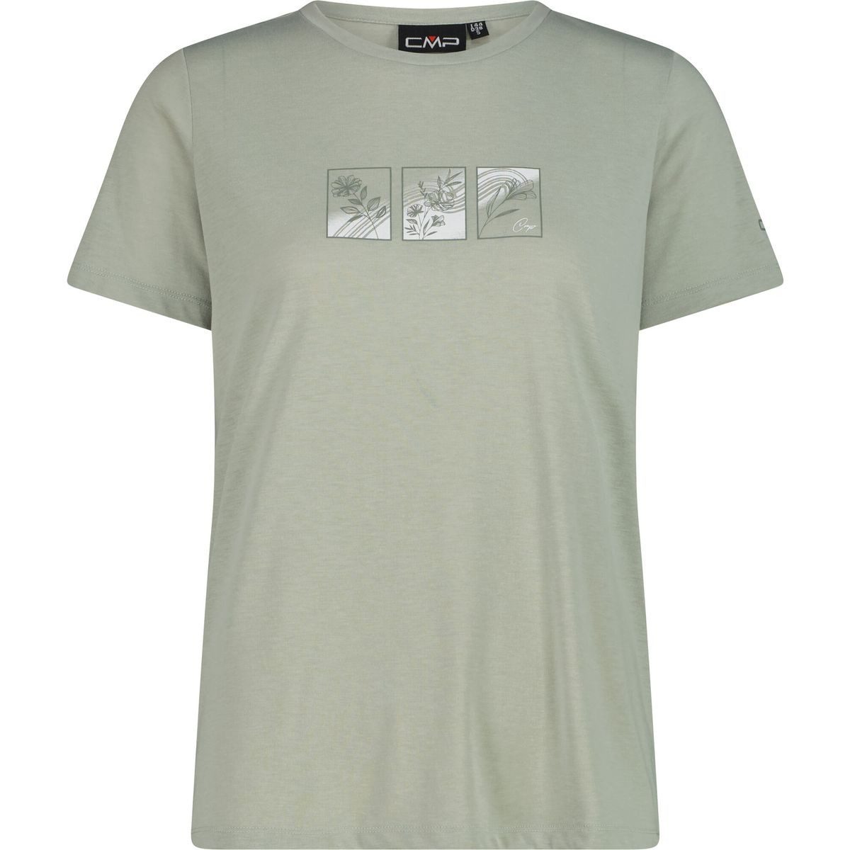 CMP Kurzarmshirt Woman T-shirt Perfekter Begleiter für Outdoor-Abenteuer und Freizeitaktivitäten mit