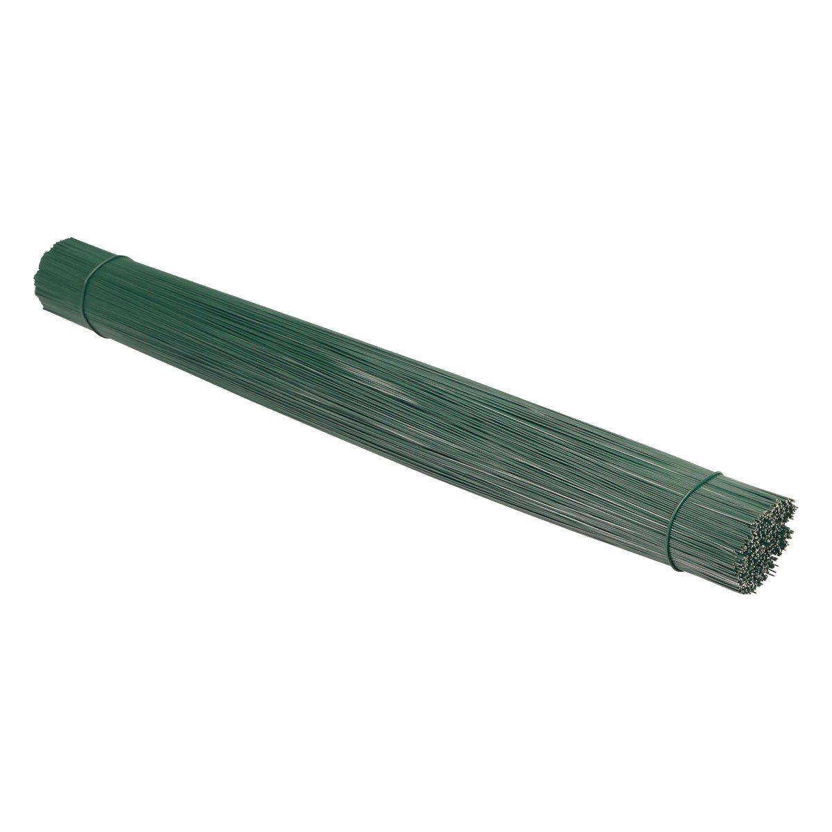 Basteldraht Gerbera Draht Floristik Grün 0,6mm x 300mm 1kg Blumenstütze