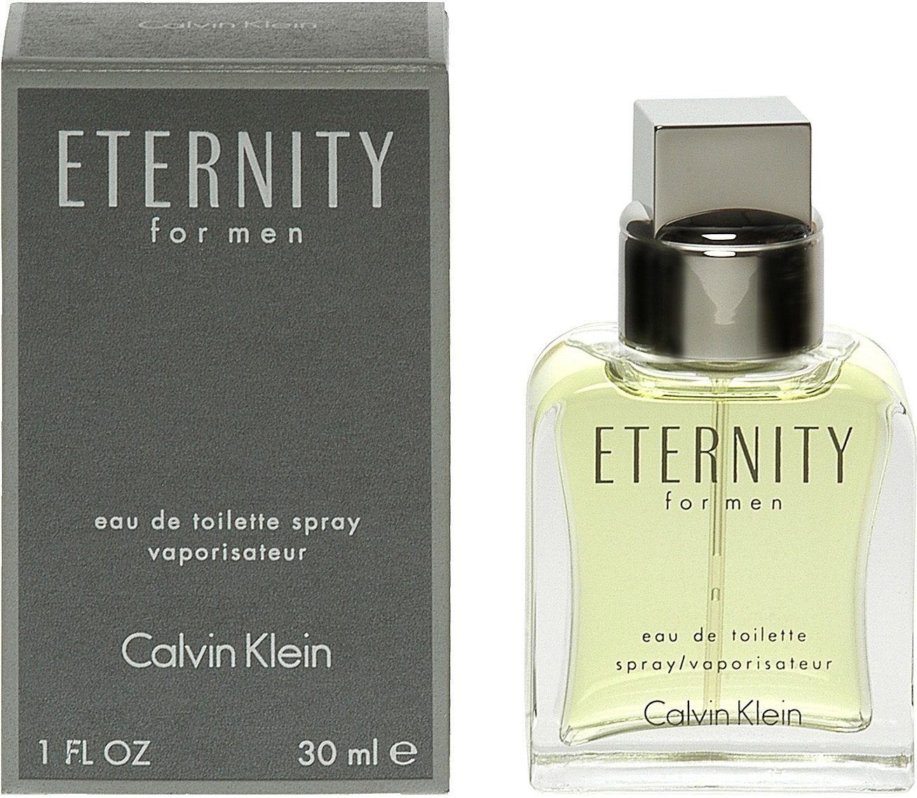 Calvin Klein Eau de Toilette Eternity for men, mit langanhaltender Formel