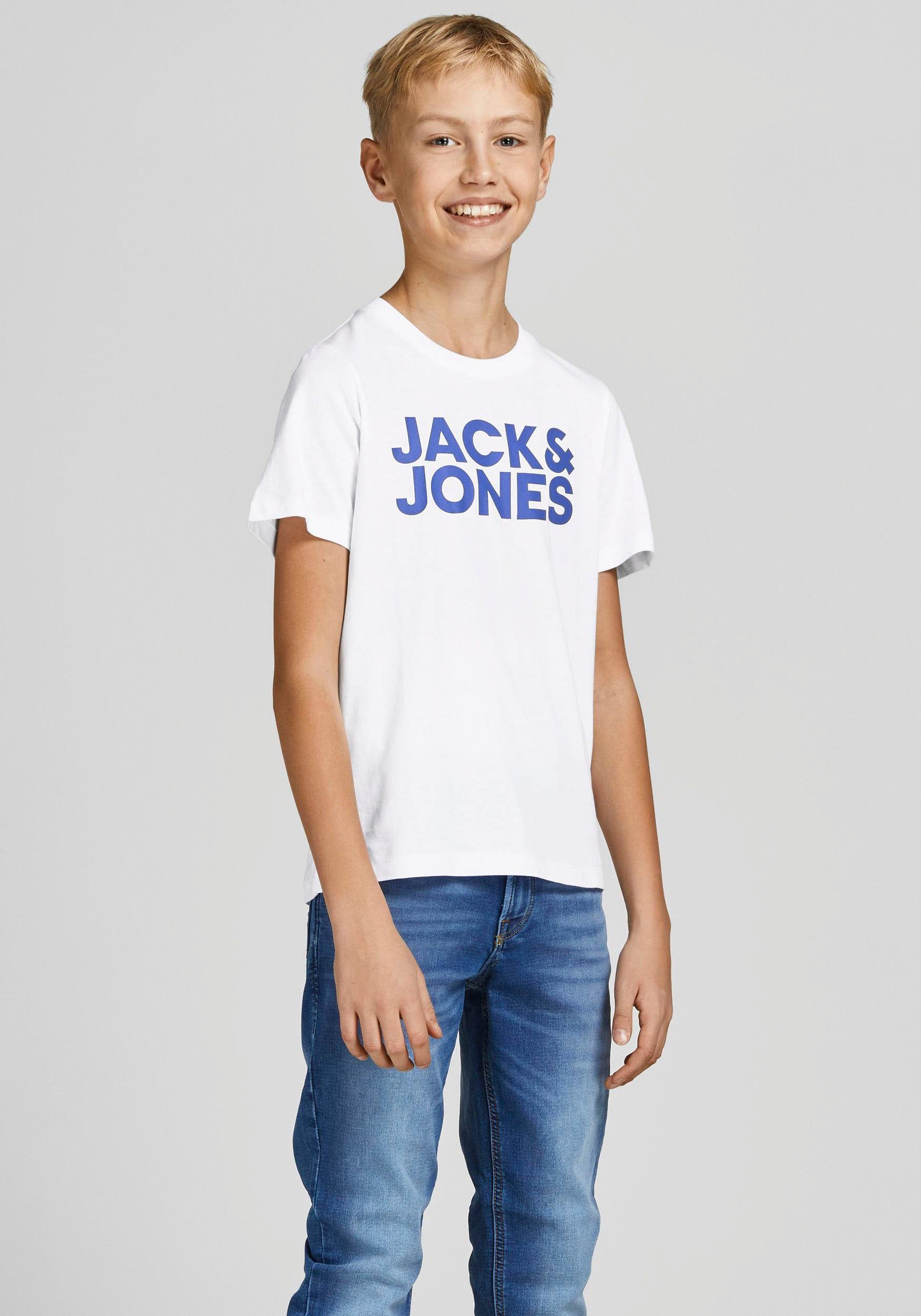 Jack & Jones Junior T-Shirt JJECORP LOGO TEE SS CN 2PK MP NOOS JNR (Packung, 2-tlg)