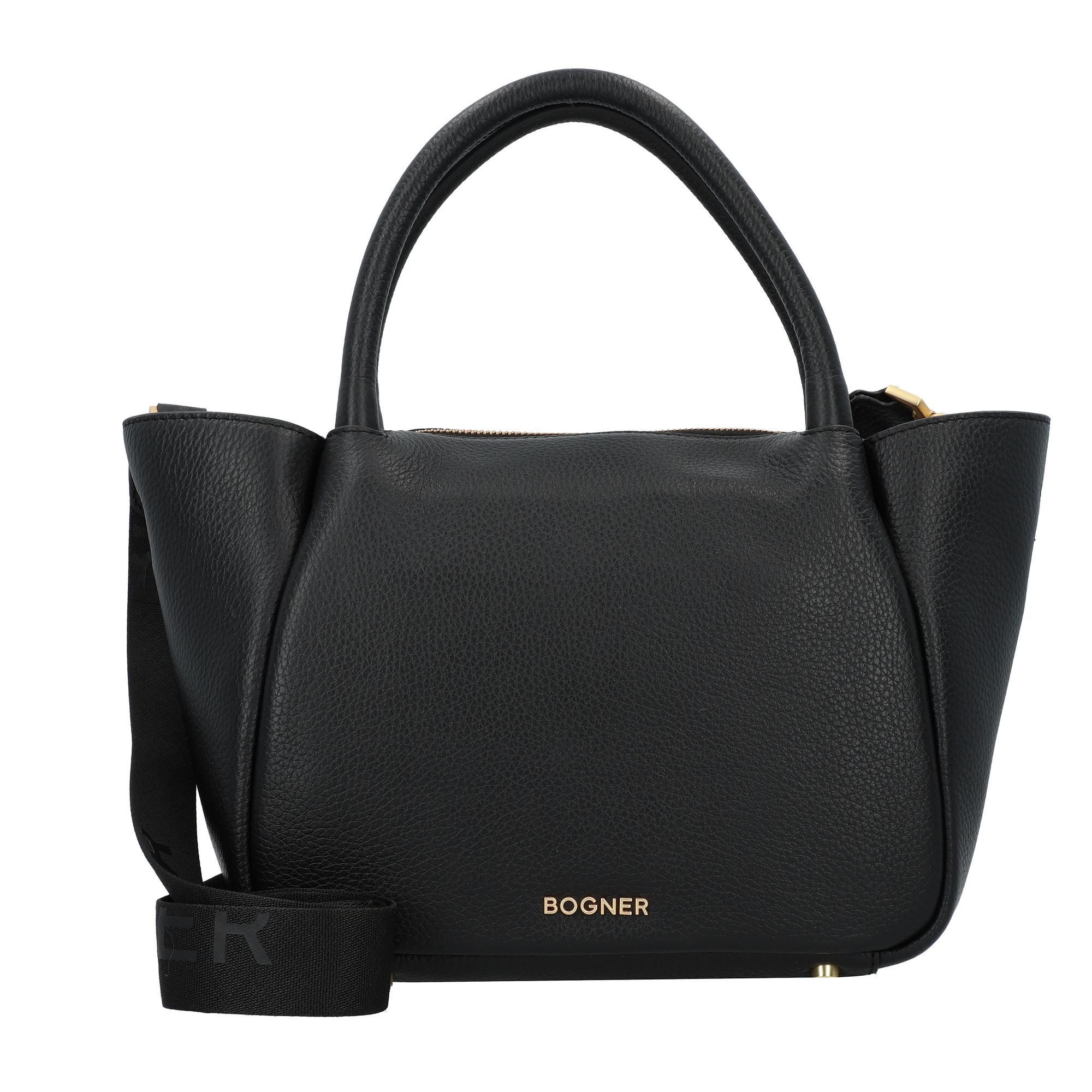 BOGNER Schultertasche Wallis, Leder