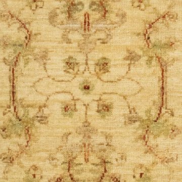 Orientteppich Ziegler - 90 x 59 cm - beige, morgenland, rechteckig, Höhe: 6 mm, Wohnzimmer, Handgeknüpft, Einzelstück mit Zertifikat