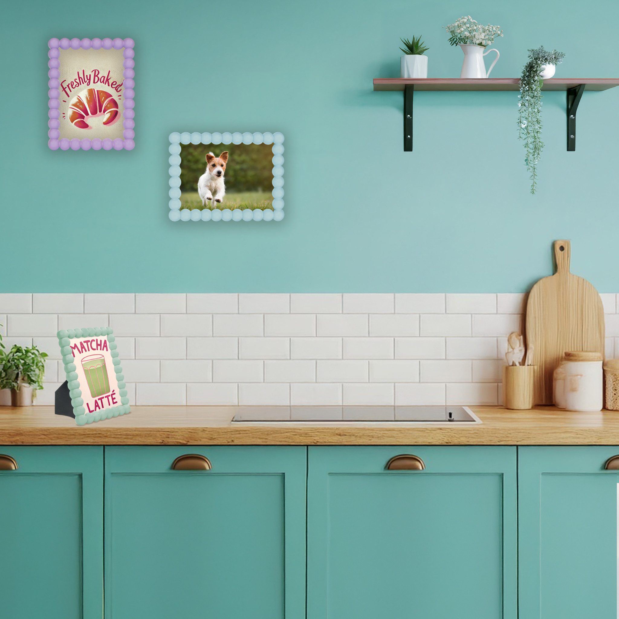 matches21 HOME & HOBBY Bilderrahmen Bilderrahmen 10 x 15 cm Bubble-Design D günstig online kaufen