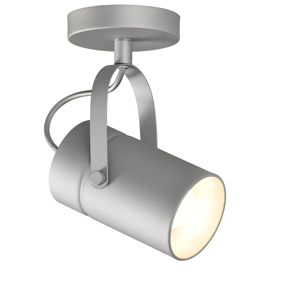 Mantra LED Deckenstrahler Aruba Silber Spotleuchte verstellbare