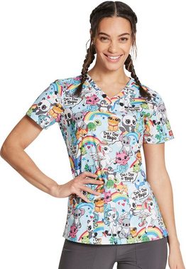 Dickies Funktionsbluse Bunt bedruckter Damen Kasack "Daily Dose of Magic" Kasack mit Motiv