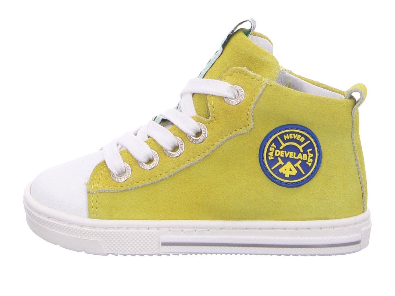 develab Boys Firststep Mid Cut Laces Lauflernschuh