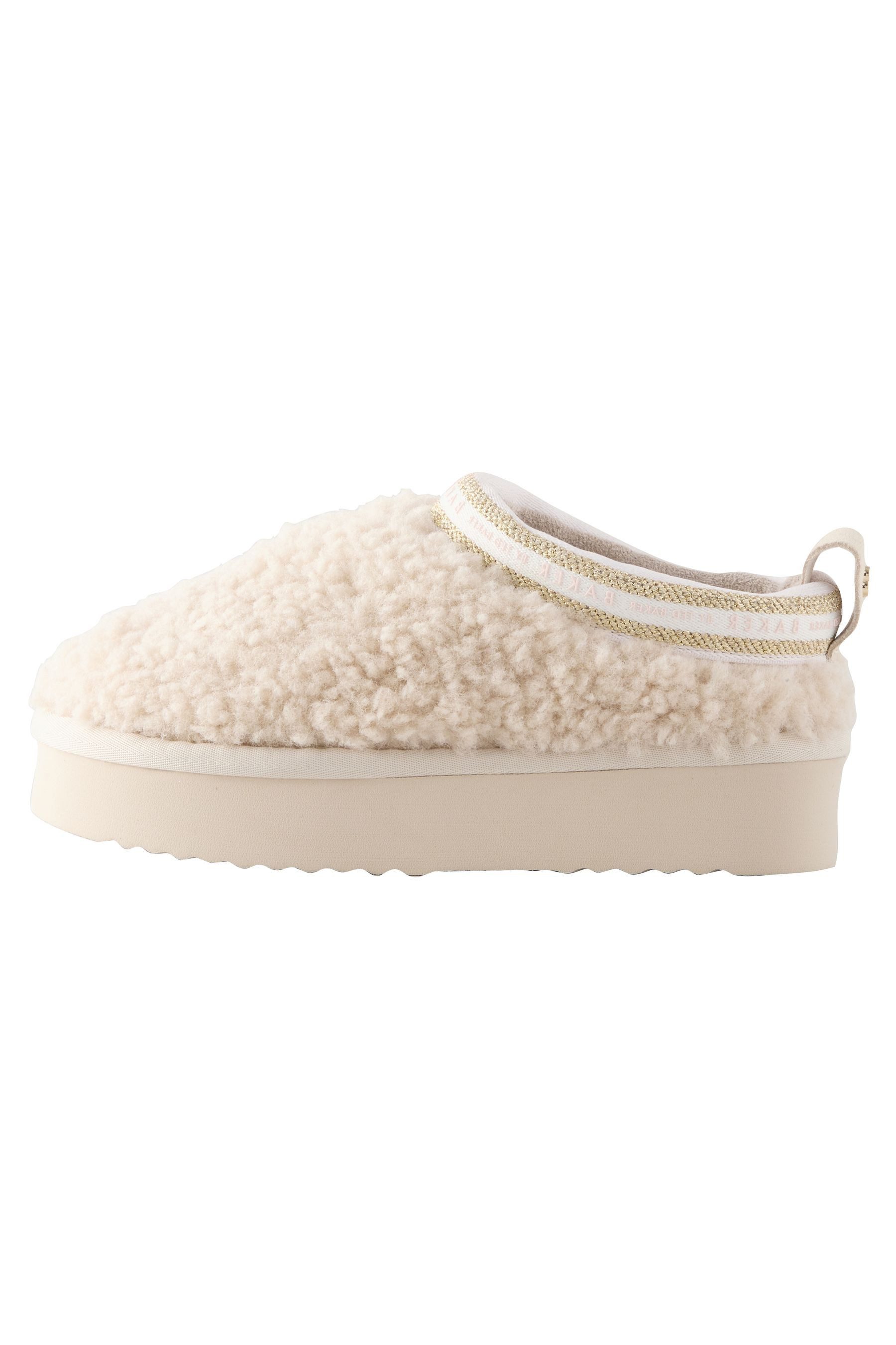 Baker by Ted Baker Clogs Pantoffeln Veloursleder Hausschuh
