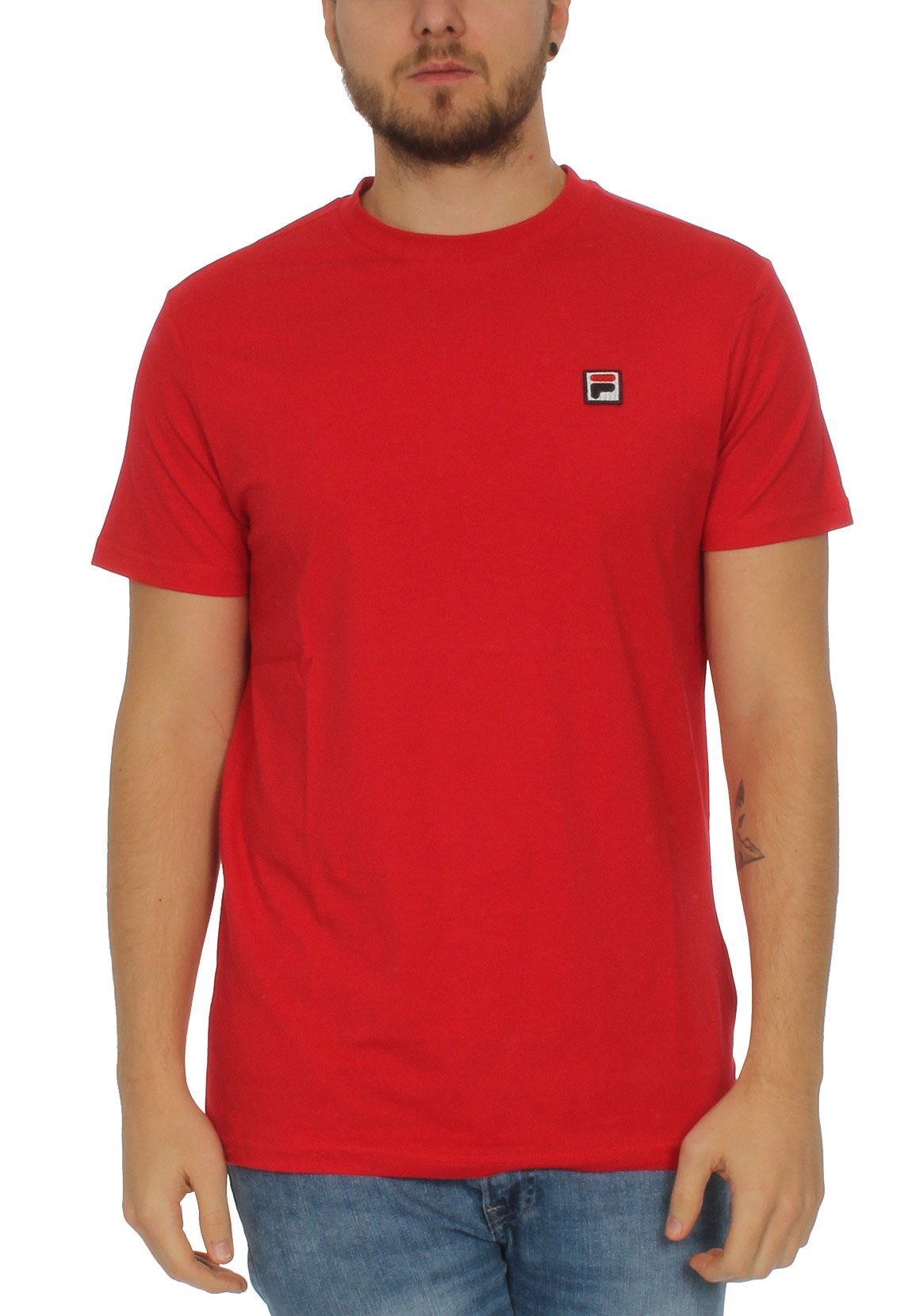 Fila T-Shirt Fila T-Shirt Herren MEN SEAMUS TEE SS 682393 Rot 006 True Red