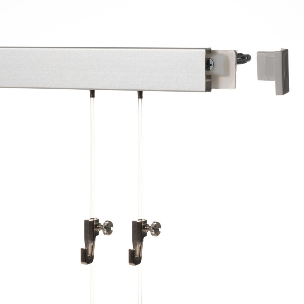 SOFT-RAIL Bilderschienenset Galerieschiene 1,5 Meter (1 x 1,5 m) BUDGET, Wa günstig online kaufen