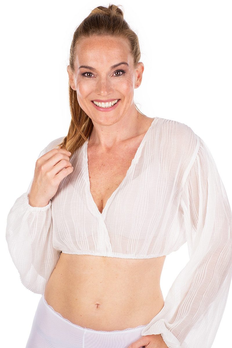 Spieth & Wensky Dirndlbluse Dirndlbluse - GESCHE - offweiß günstig online kaufen