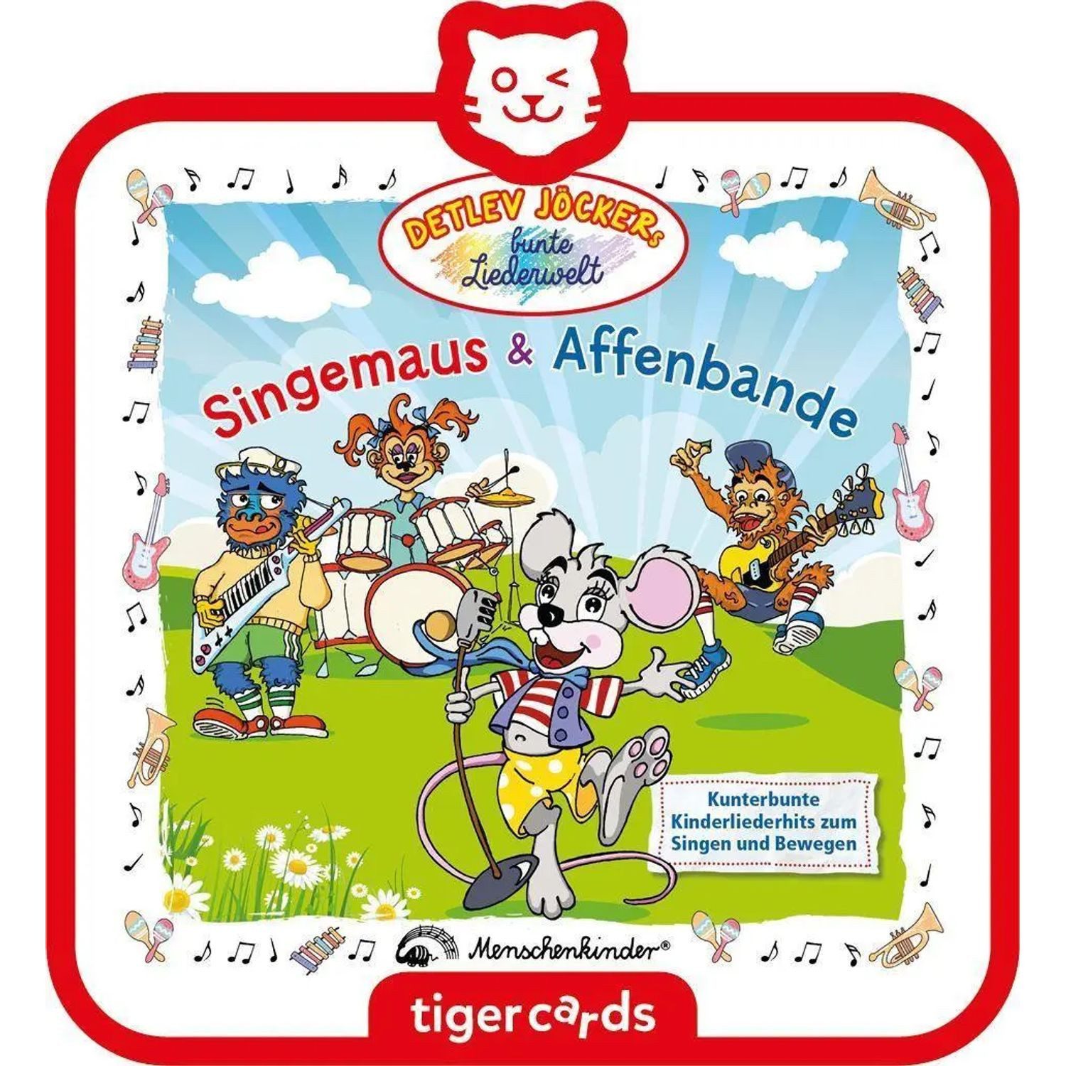 Tiger Media Deutschland GmbH Hörspiel tigercard - Detlev Jöcker - Singemaus und Affenbande