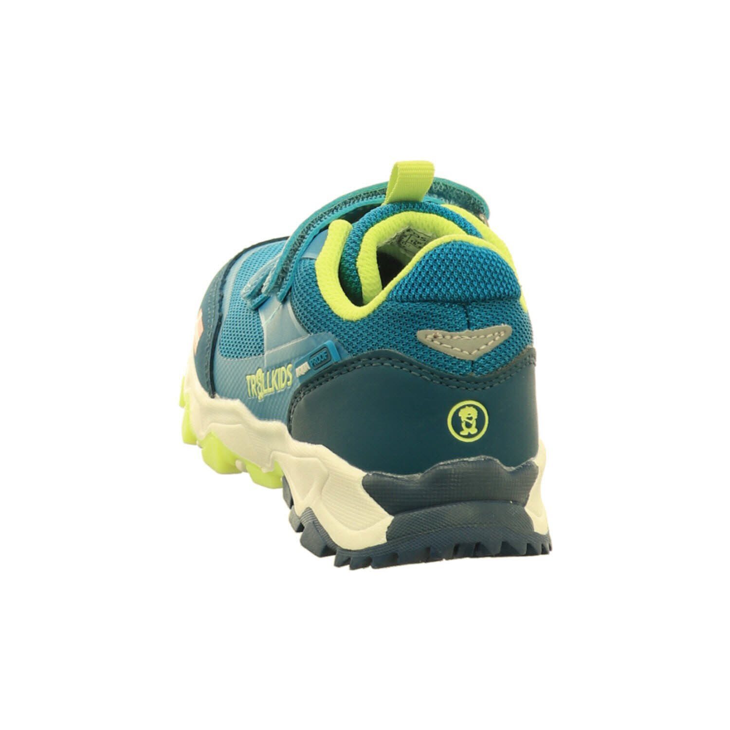 TROLLKIDS 269-151 Slipper Petrolblau/Lime