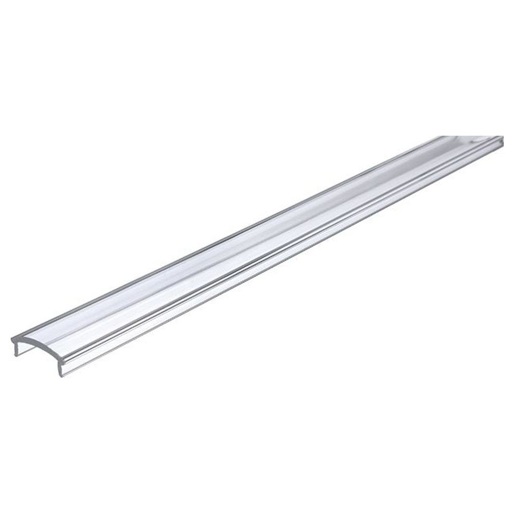 Deko-Light Abdeckung F-01-12, LED Streifen 95% 1000mm, Profilelemente Flach LED-Stripe-Profil 1-flammig, klar, click-licht Transmission,