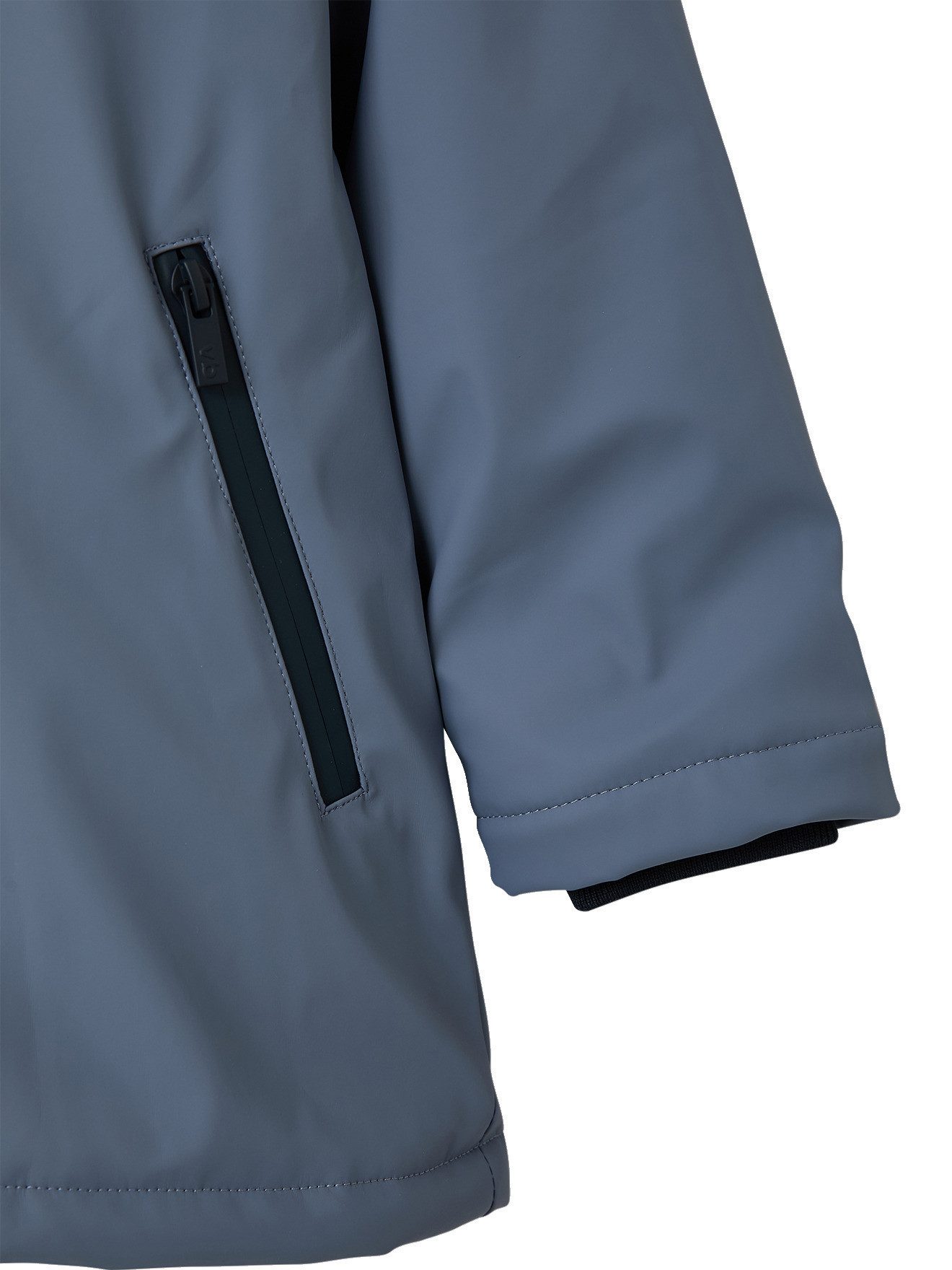 vertbaudet Regenjacke Jungen Regenjacke mit Kapuze & Teddyfleece-Futter – Bild 4 von 5