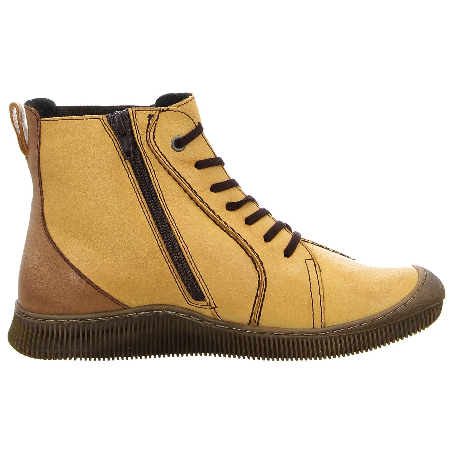 Gemini Anilina Schnürstiefelette