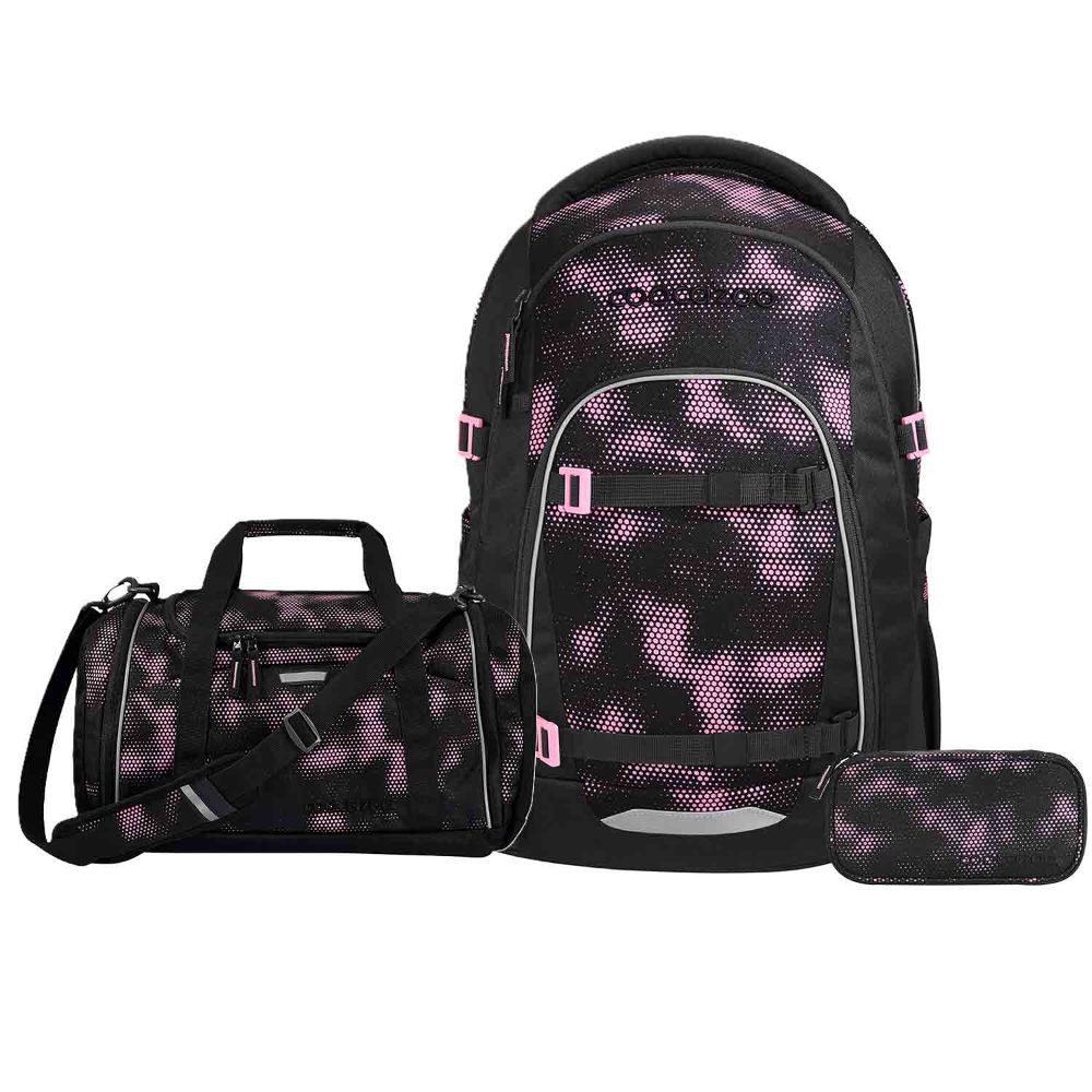 coocazoo Schulrucksack MATE (3tlg., inkl. Schlamperbox und Sportttasche)