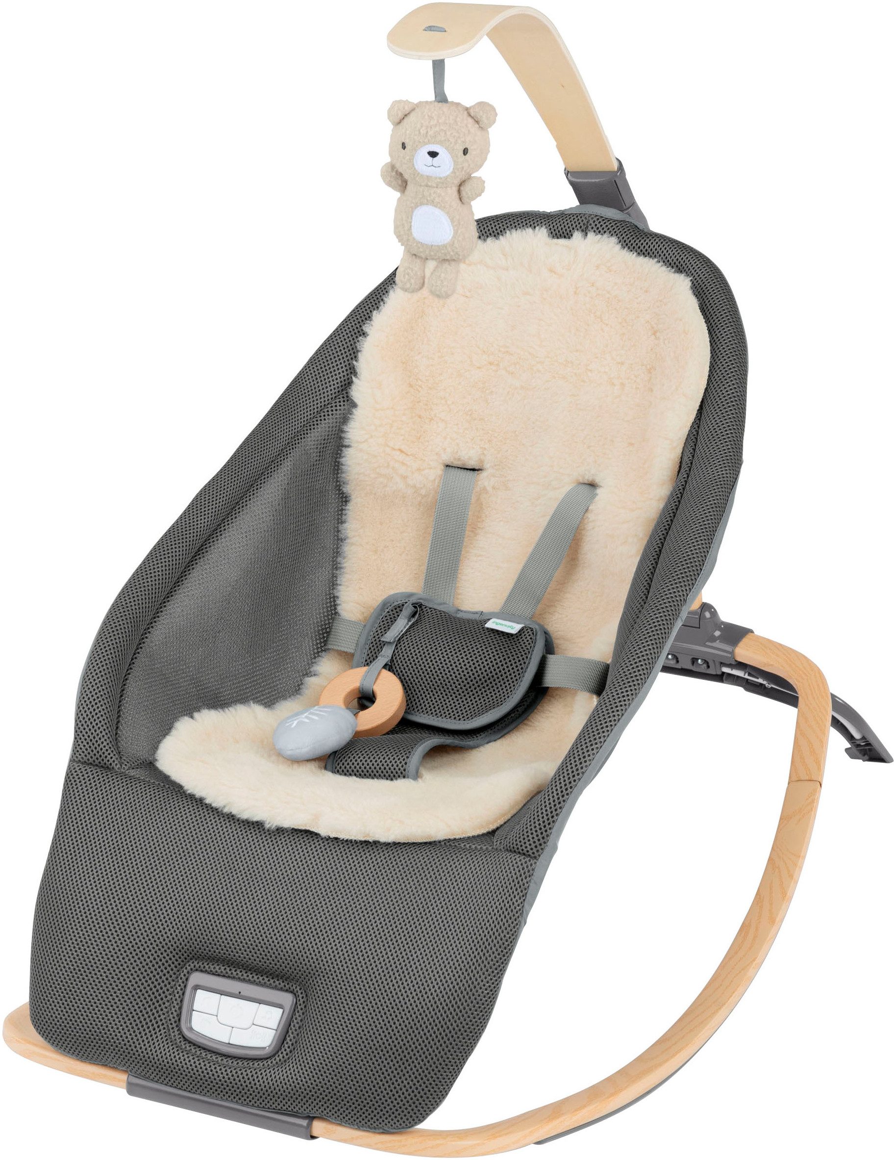 ingenuity Babywippe Every Season™ Rocking Seat - Wesley™, mit Melodien und Geräuschen
