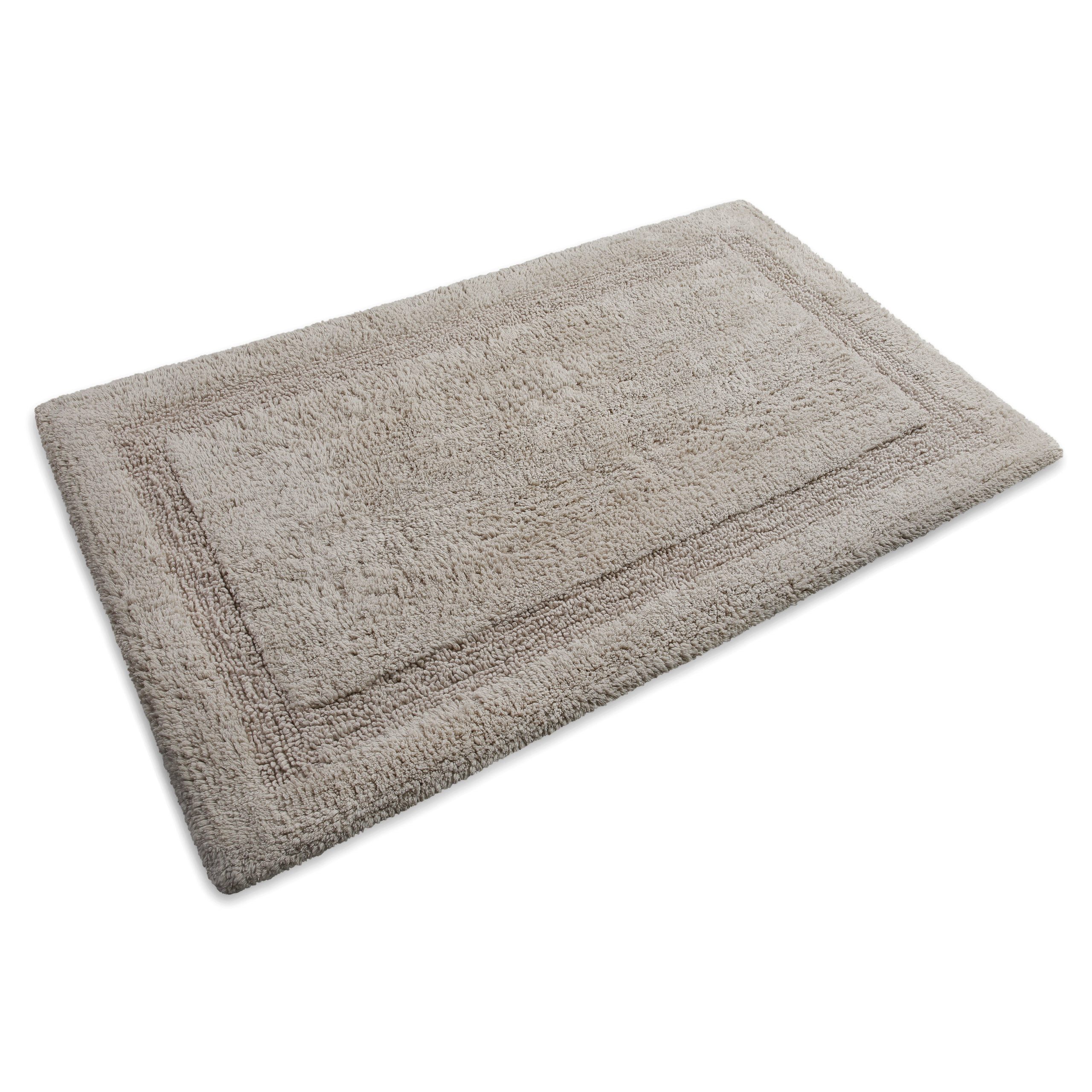 OTTO home Badematte Meellor, uni, viele Farben, Badvorleger, Badezimmer Teppich, Höhe 20 mm, rutschhemmend beschichtet, fußbodenheizungsgeeignet, Baumwolle, rec – Bild 2 von 5