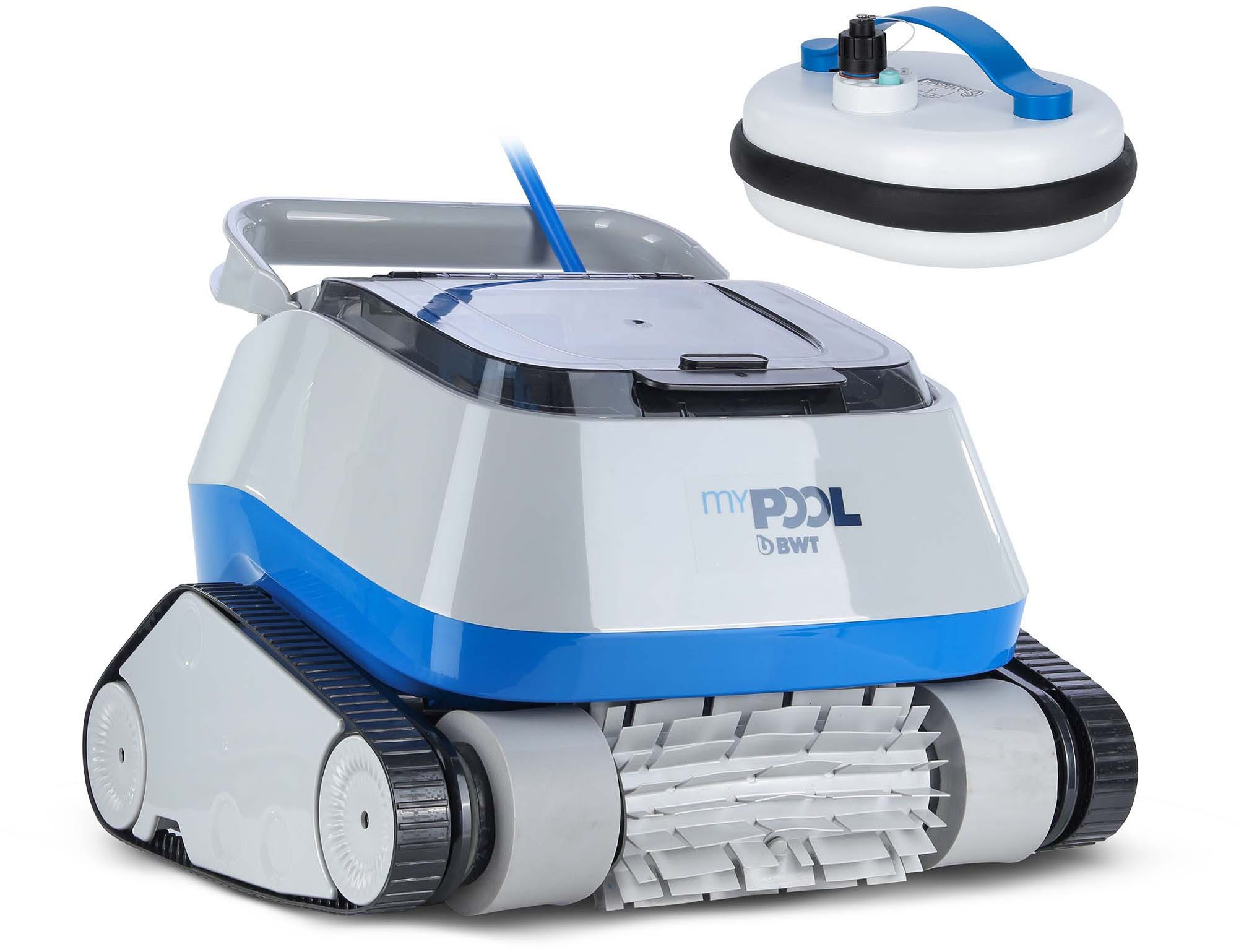 my POOL BWT Poolroboter POWER ONE4ALL BATTERY Nachfolger für POWER 4.0, akkubetrieben, reinigt Boden, Wand und Wasserlinie