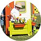 Smoby Spielhaus Zubehör Gartenzaun mit Blumenkästen, Made in Europe, Bild 4
