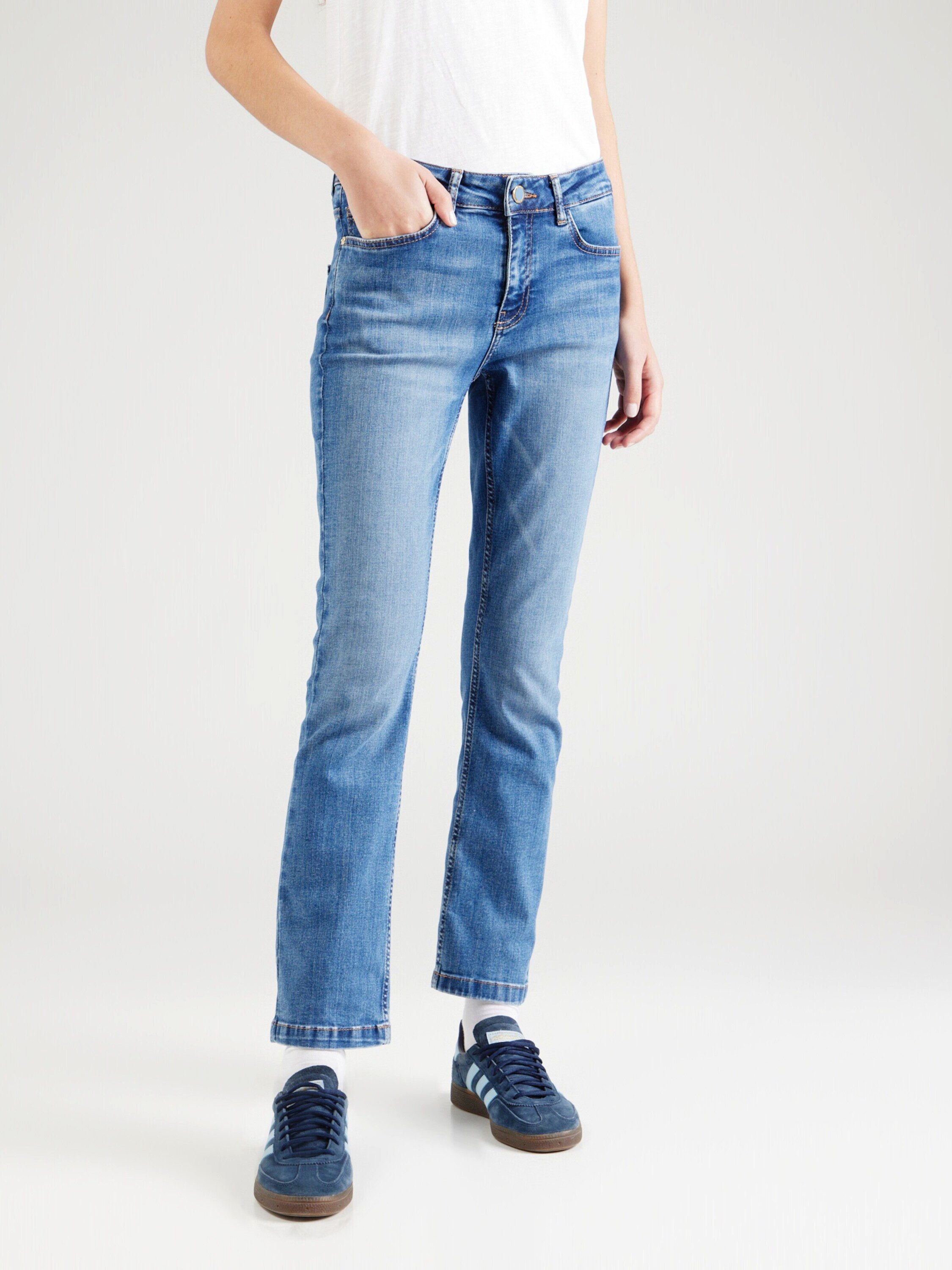Mos Mosh Schlagjeans (1-tlg) Plain/ohne Details günstig online kaufen