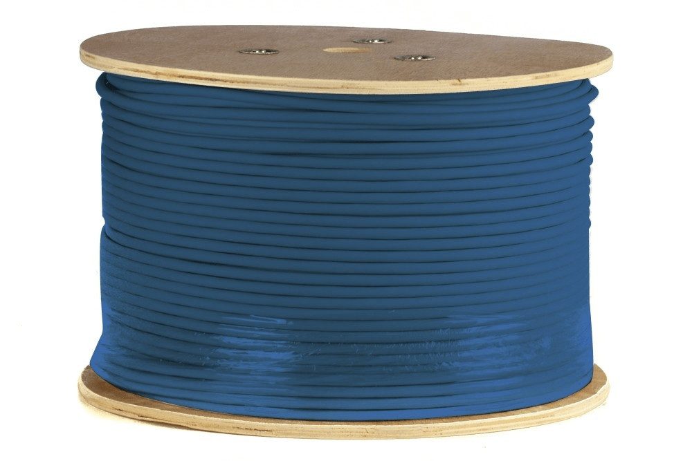 Danicom Danicom DANICOM CAT6A U/UTP 305m Flexibel - PVC (Fca) Netzwerkkabel, (30500 cm), Cat6a, 100% Kupfer
