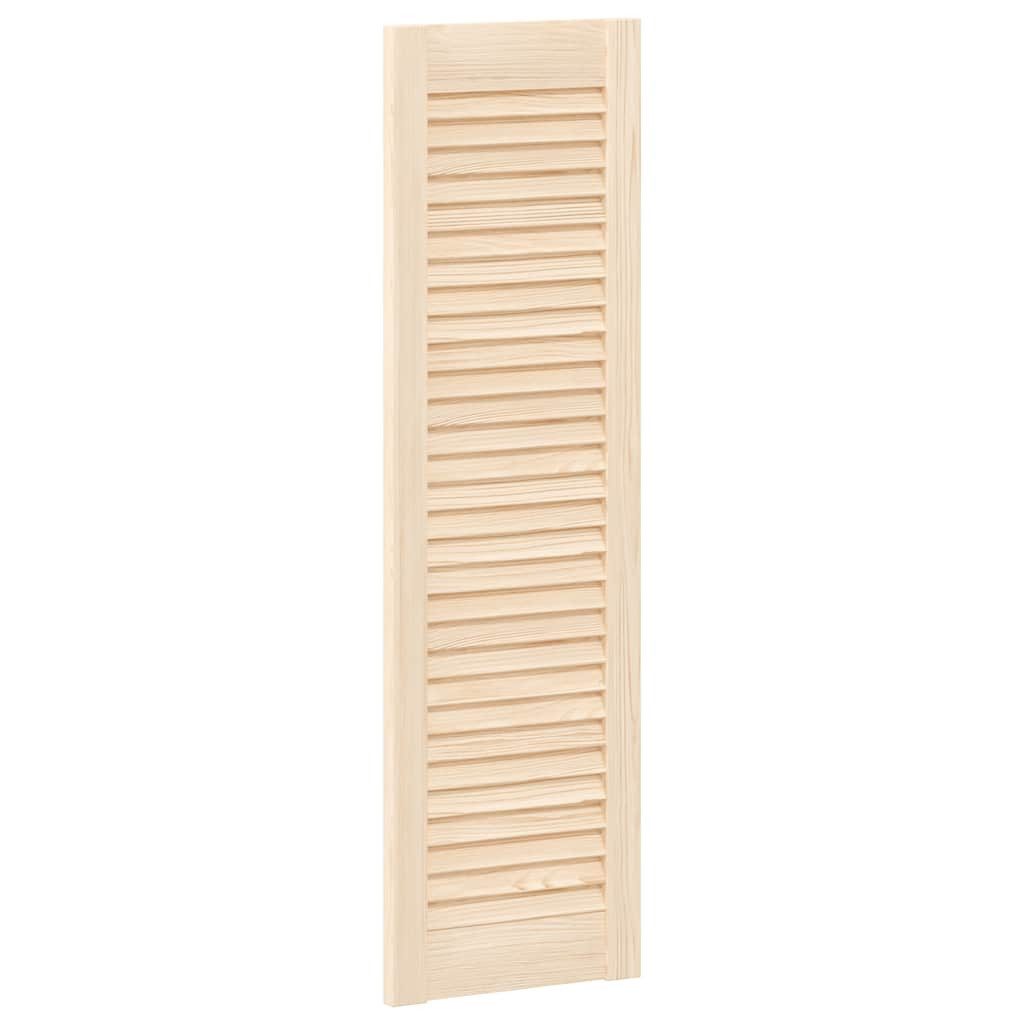 vidaXL Schranktür Schranktür Lamellen-Design 99x29,5 cm Massivholz Kiefer (1 St)