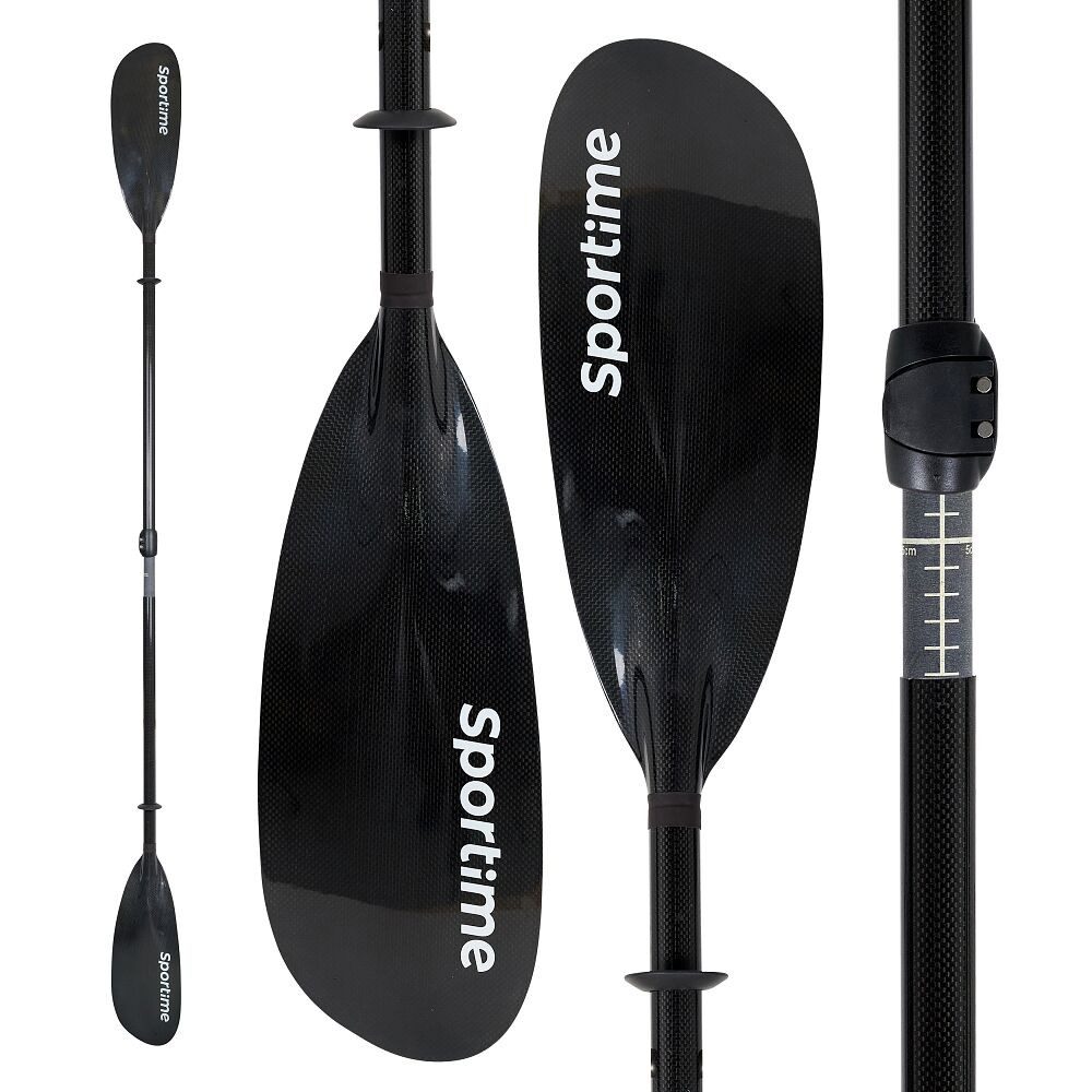 Sportime Voll-Carbon Kajak Paddel SUP-Paddel