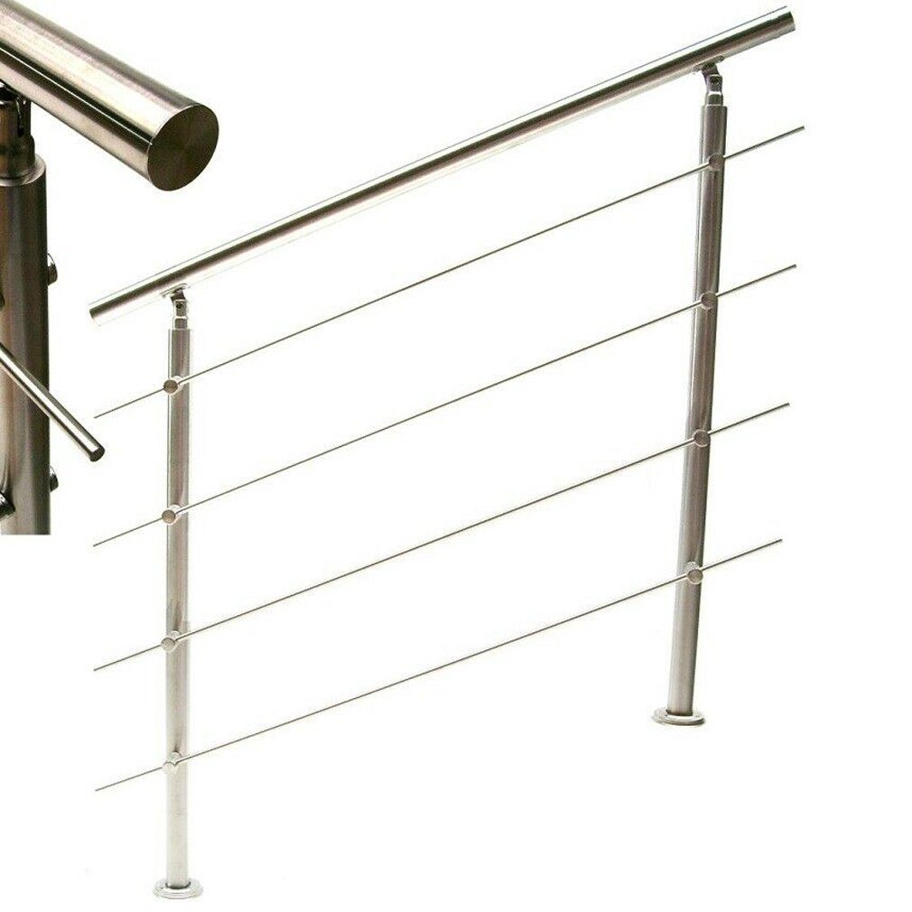 Apex Treppengeländer Edelstahl Treppengeländer 140 Handlauf günstig online kaufen